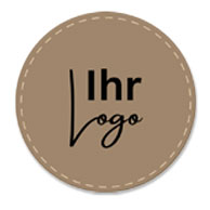 Rund beige